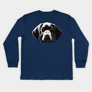 German Shorthaired Pointer - GSP Christmas Gifts Kids Long Sleeve T-Shirt